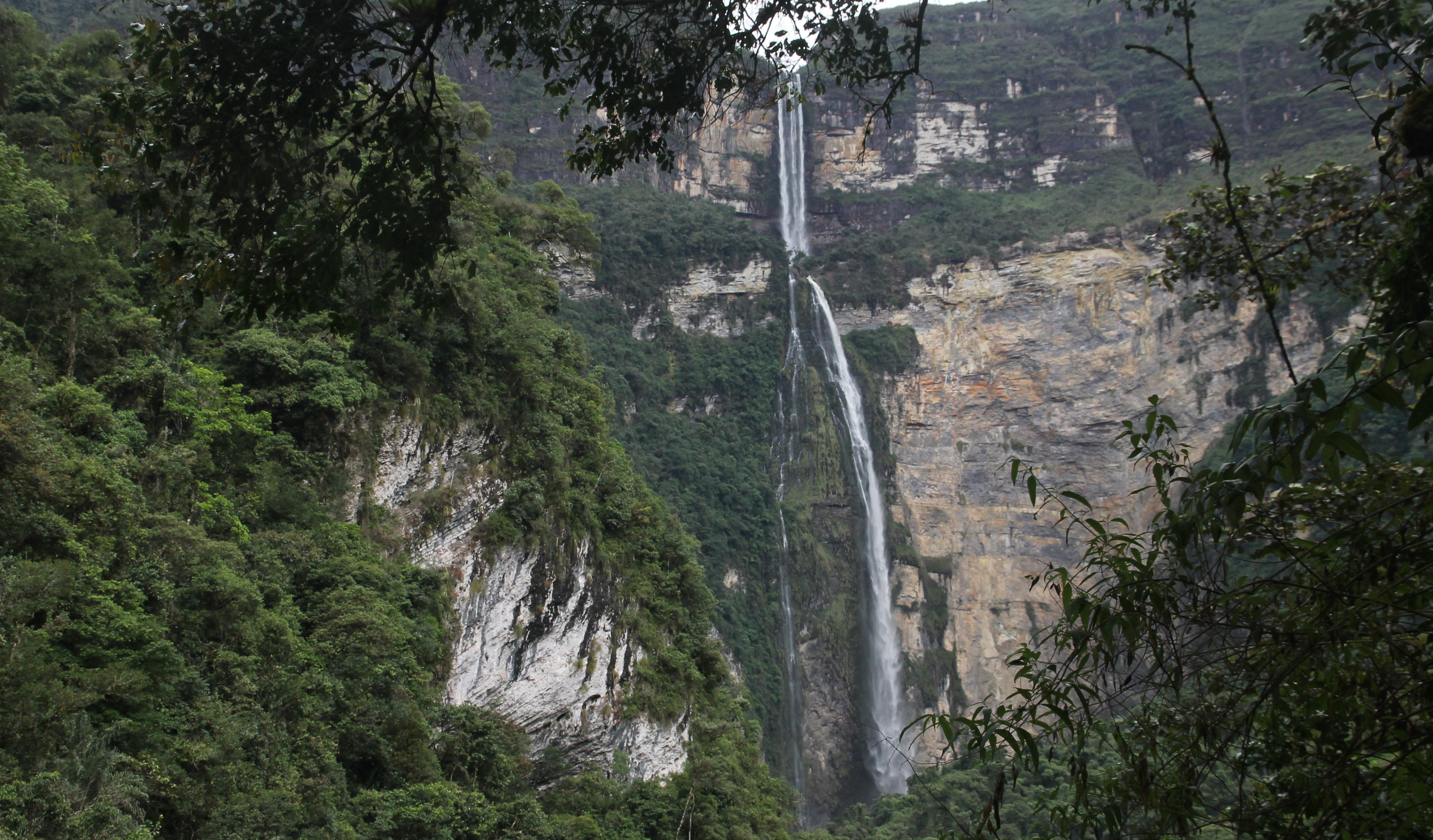 Der Gocta-Wasserfall gilt als einer der höchsten Wasserfälle der Welt.