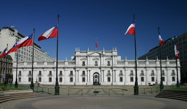 Santiago de Chile Sehenswürdigkeiten: Palacio de la Moneda. Quelle: Flickr