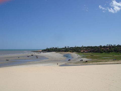 Strände Brasilien - Praia de Jericoacoara in Ceará