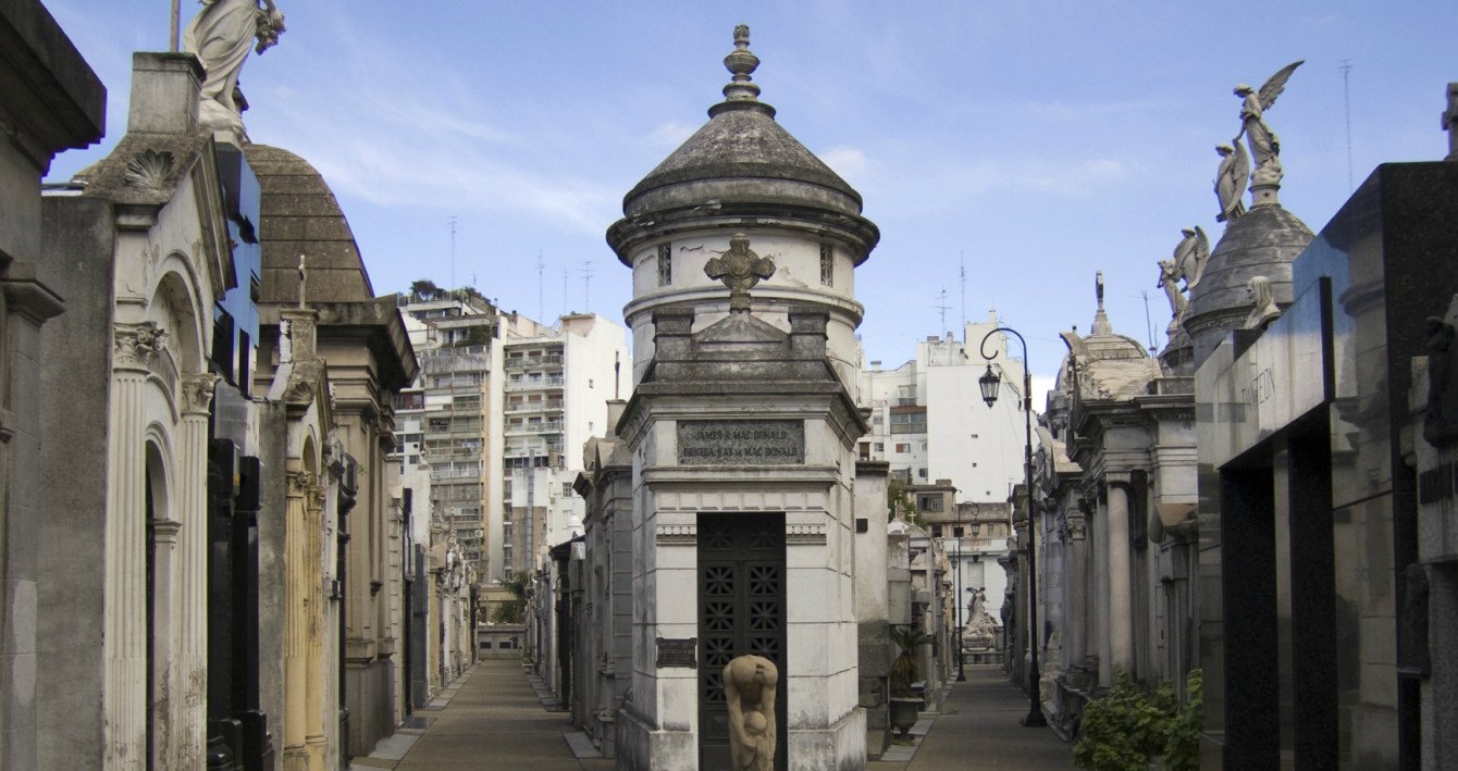Der Recoleta Friedhof in Buenos Aires zählt zu den schönsten der Welt! Quelle: Wikimedia