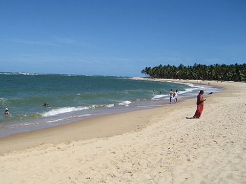 Strände Brasilien  - Praia do Gunga in Alagos