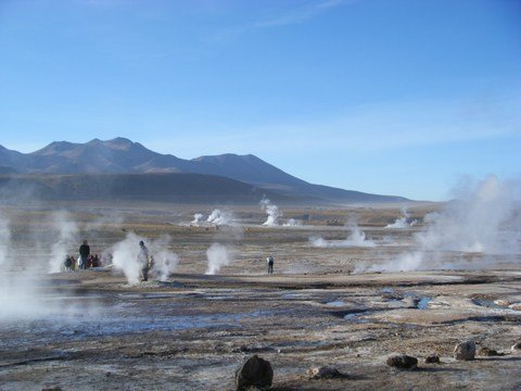 Sehenswürdigkeiten Südamerika: Tatio Geysire