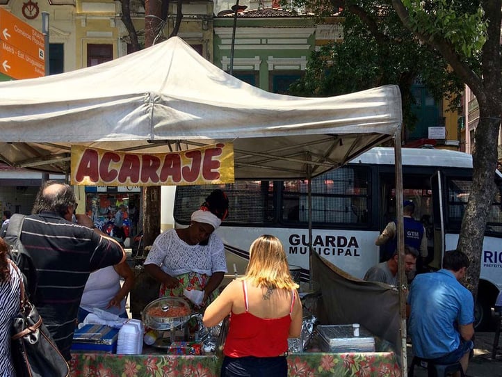 Streetfood Stand in Brasilien