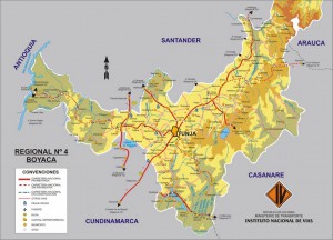 Mapa-de-carreteras-de-Boyaca