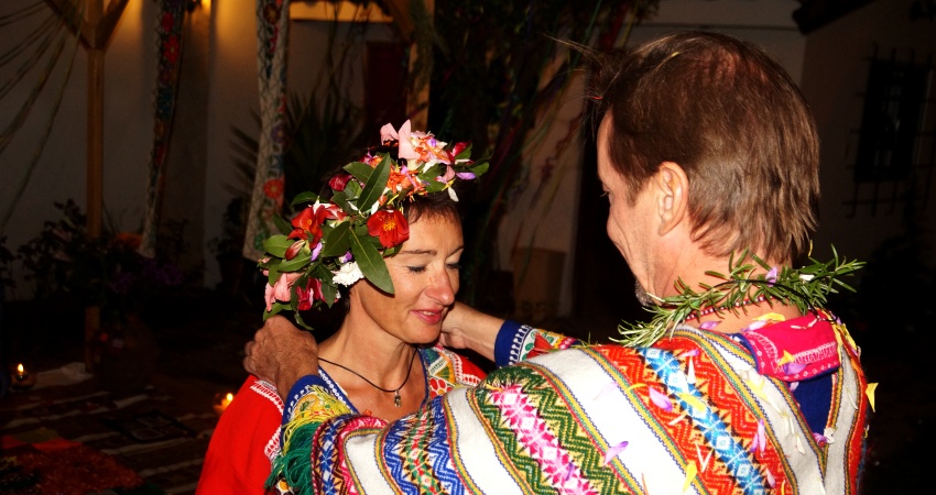 Tanja und Bernhard Oertel in Cuzco