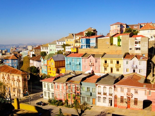 Chile Sehenswürdigkeiten. Valparaiso