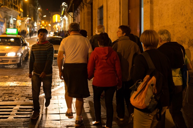 Abends nochmal raus? In bekannten Gegenden und vor allem in Gruppen überhaupt kein Problem!