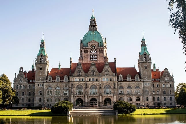 Das neue Rathaus von Hannover. Bildquelle: Pixabay