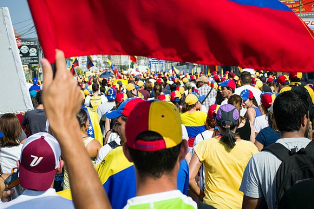 Am 13.05.2016 verhängte Venezuelas Regierung den Ausnahmezustand über das gesamte Land, ein Ende der Aufstände ist bislang nicht in Sicht. Quelle: Wikimedia Commons