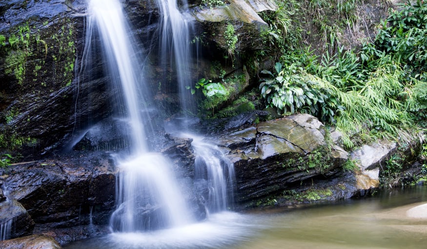 Tijuca Waterfalls sourcehttpsupload.wikimedia.orgwikipediacommons227Cascatinha%2C_Floresta_da_Tijuca.jpg